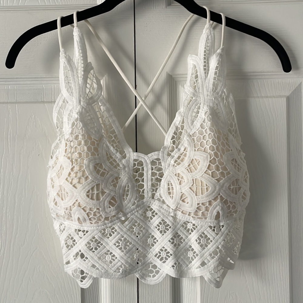 White Lace Bralette